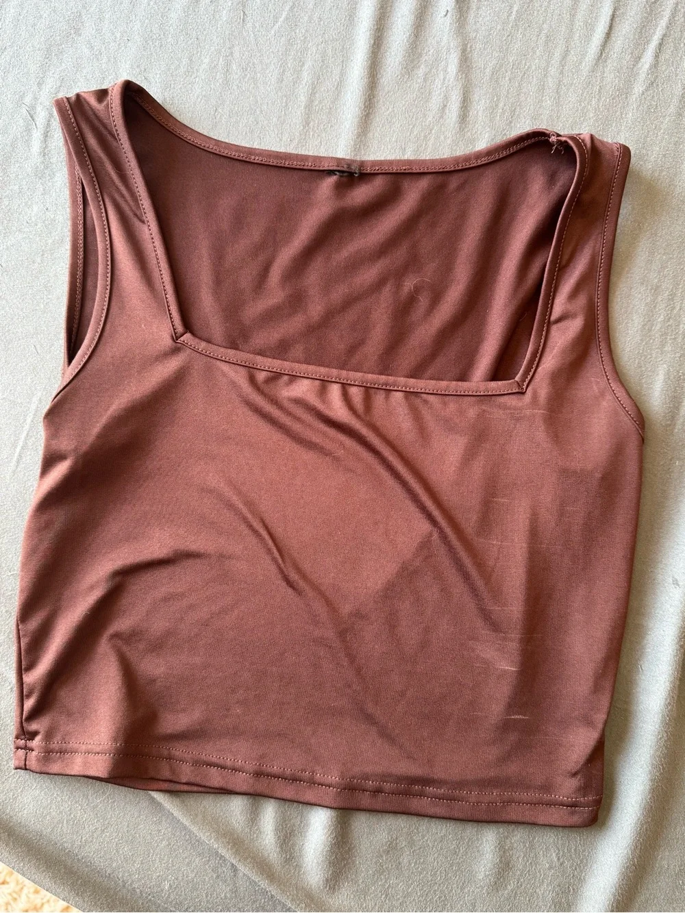 Women’s Ribbed Tank Crop Tops - Picture 6 of 6